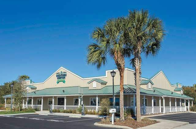 front exterior of building osceola welcome center and history museum kissimmee