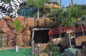 mine entrance mini golf hole congo river golf orlando kissimmee