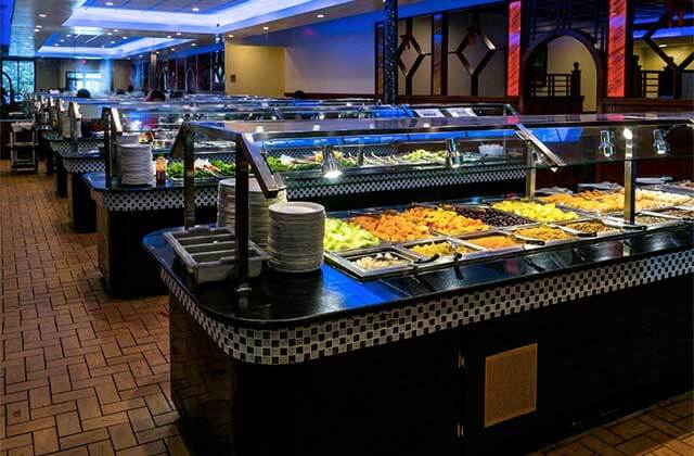 row of buffet tables hokkaido orlando kissimmee