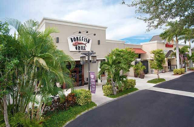 outdoor of mall with anchor restaurant bonefish grill at tyrone square st petersburg
