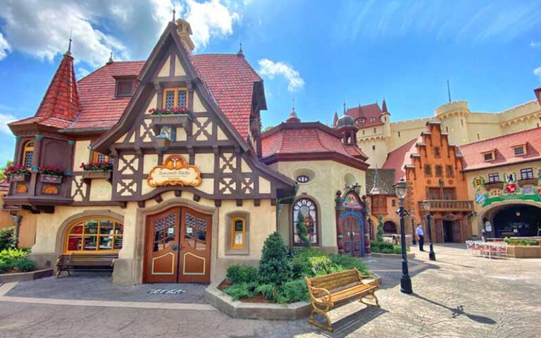 street front view of germany pavilion at epcot walt disney world resort orlando