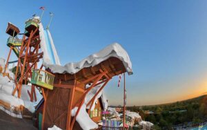 ski jump slide tower summit plummet at disneys blizzard beach walt disney world resort orlando