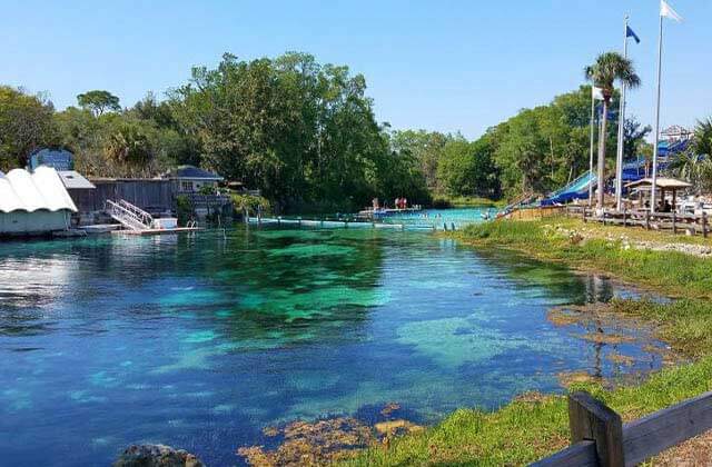 springs with water slides at weeki wachee springs state park