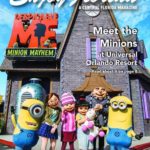 Enjoy Florida Magazine Cover with minions and despicable me chracters