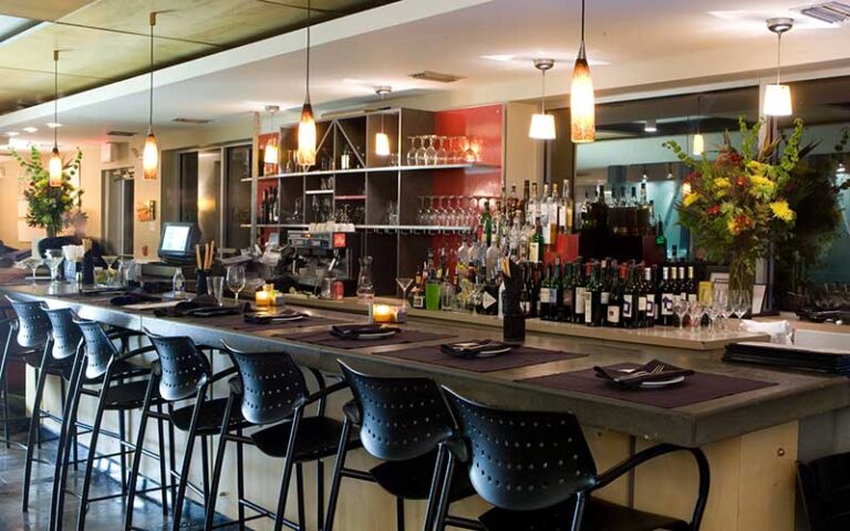 bar interior with modern decor at bbs restaurant bar jacksonville