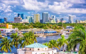 city with waterway skyline ft lauderdale