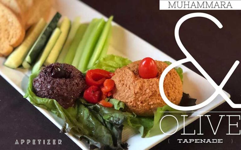 muhammara olive tapenade appetizer at brick restaurant jacksonville