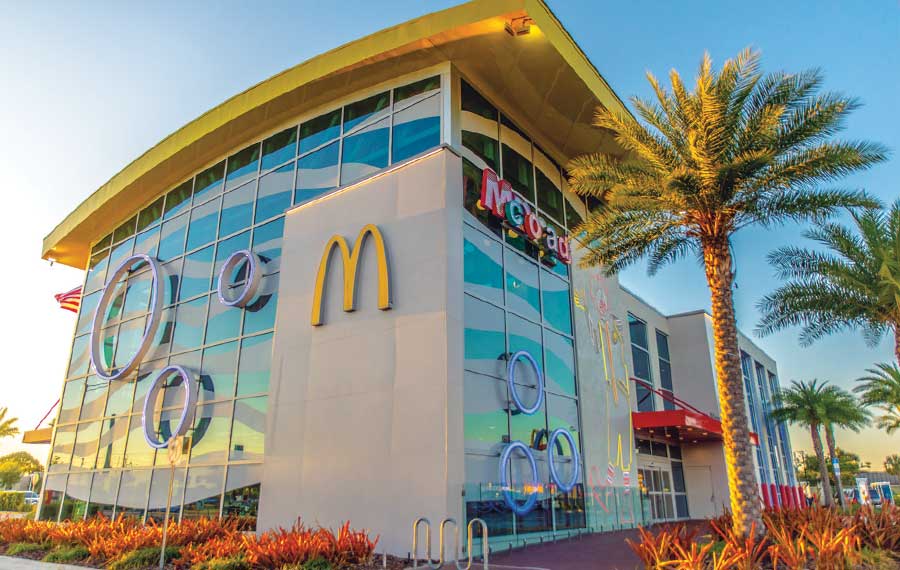 day exterior of epic mcdonalds orlando building