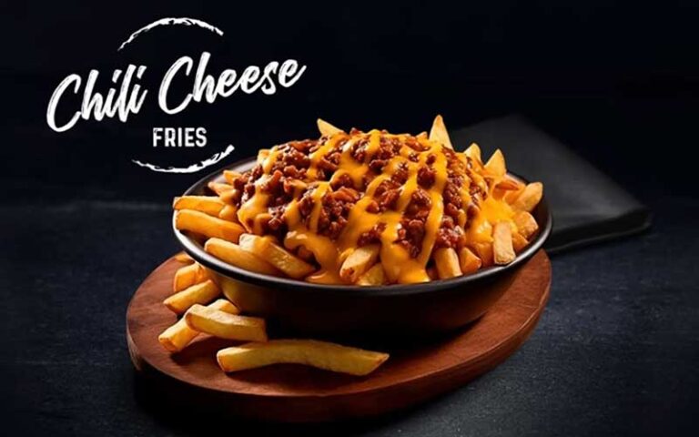 chili cheese fries entree at amc dine in coral ridge mall ft lauderdale