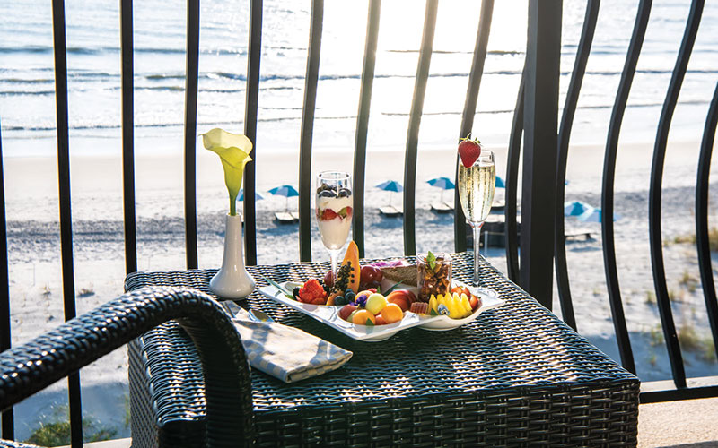 Azurea Dining at One Ocean Resort, Atlantic Beach, Jacksonville