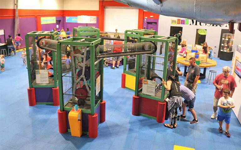 physics learning play area at imag history and science center fort myers