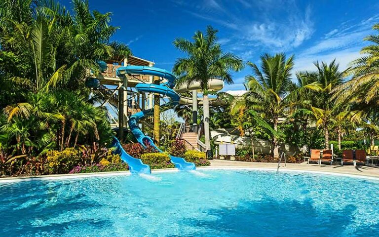 pool with water slides park at hyatt regency coconut point resort spa fort myers