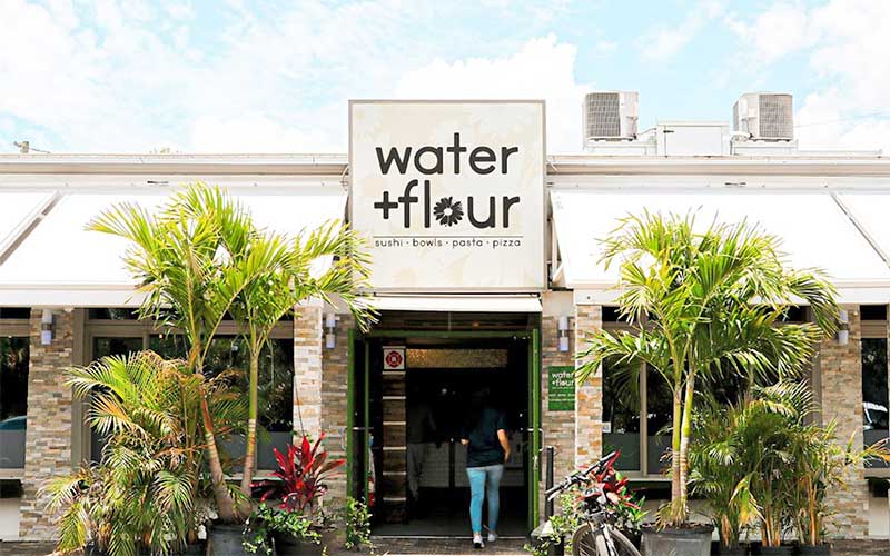 Water + Flour Cali Style Sushi, Bowls, Pasta & Pizza in Tampa