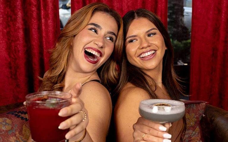 ladies enjoying cocktails at brunch at unit b eatery and spirits ft lauderdale