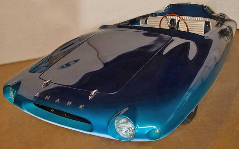 rare concept shark convertible at sarasota classic car museum