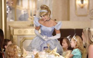 disney princess character greet at cinderellas royal table at magic kingdom walt disney world resort orlando