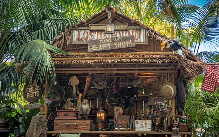 lost and found shop along tour at jungle cruise at magic kingdom walt disney world resort orlando
