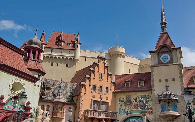 traditional buildings at germany pavilion world showcase at epcot walt disney world resort orlando