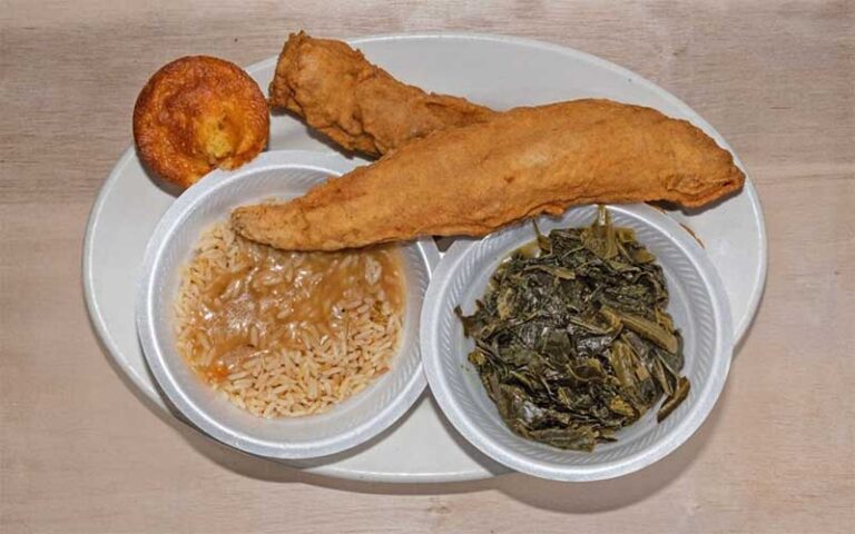 fried fish platter at soul foods daytona beach