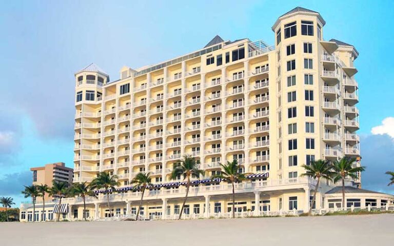 high rise hotel on beach at pelican grand beach resort fort lauderdale