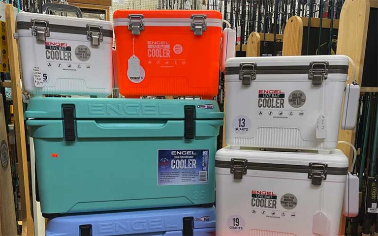 live bait fishing coolers at snook nook discount bait tackle jensen beach