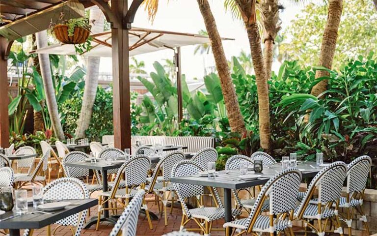 covered patio seating outdoor at the dock at crayton cove naples