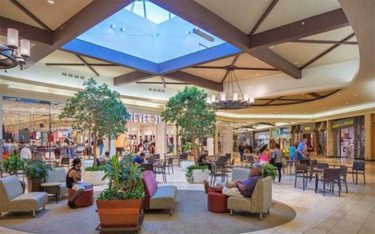 food court area with forever 21 store at coastland center naples