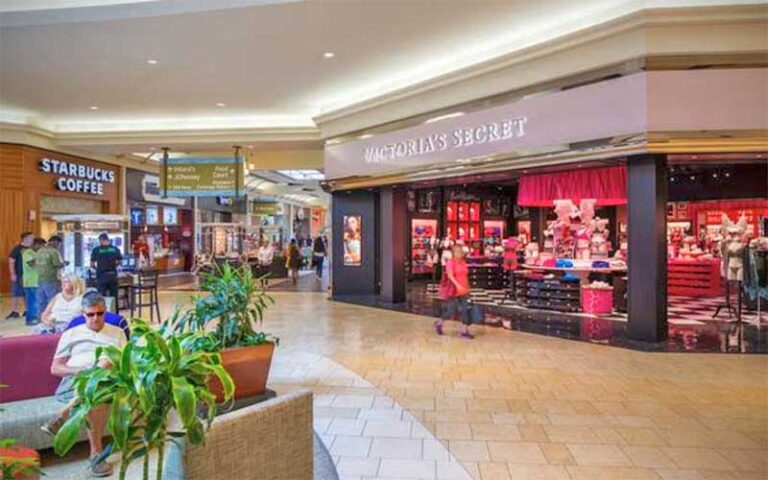 indoor mall atrium with victorias secret store at coastland center naples