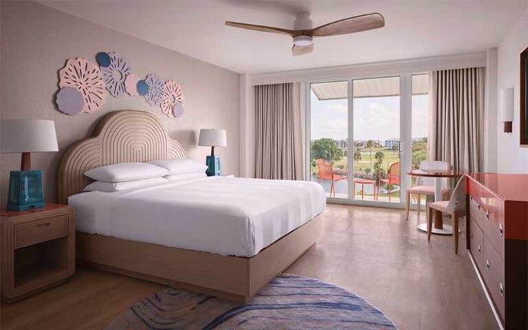 king bed suite with balcony at marriott hutchinson island beach resort golf marina stuart