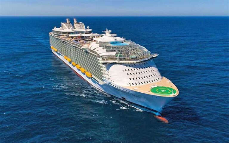 aerial ship symphony at sea royal caribbean port everglades fort lauderdale