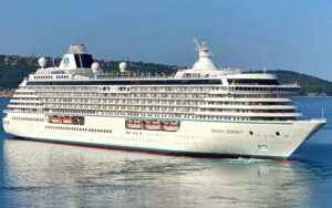 cruise ship serenity leaving port crystal cruises port everglades fort lauderdale