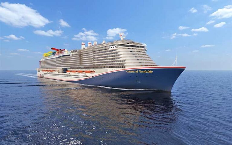 festivale ship at sea at carnival cruise line port canaveral space coast