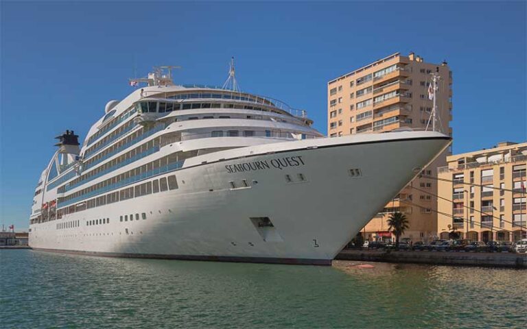 ship docked in port seabourn cruises port miami