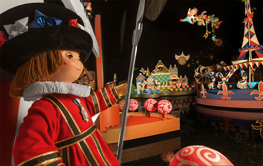 doll closeup on its a small world ride magic kingdom disney world