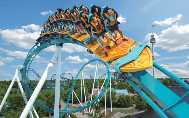 Pipeline: The Surf Coaster is the world’s only surf-themed coaster concept, where riders feel the power of the ocean in a whole new way. Come experience the unique feeling of catching a wave at SeaWorld Orlando!
@seaworldorlando