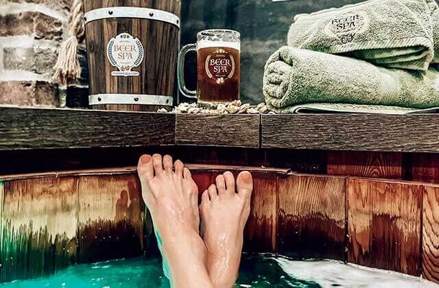 Beer Spa is a fun, unconventional spa centered around beer in Orlando. They offer private rooms with thermal soaking tubs featuring a signature beer treatment, a foamy, moisturizing hop infusion made with beer ingredients. Adults over 21 years of age only. 
@mybeerspa