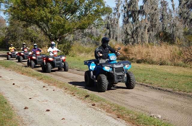 Head to Revolution Adventures, an off-road adventure park in Clermont, where you can drive ATVs, side-by-side buggies, and the amazing Mucky Duck! All set on 230 acres of beautiful Floridian countryside just 15 miles away from the major theme parks. Try your hand at clay shooting, archery, or fishing in our lake for even more adventure!
@revolutionadventures