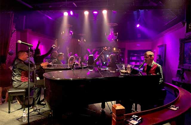 Jewel Orlando is a dueling piano speakeasy with hand-crafted cocktails and small bites. The venue features the best of Orlando’s dueling pianists presenting a variety of musical genres, combined with award-winning singing acts performing the best of old classics and contemporary songs.
@jewelorlando
